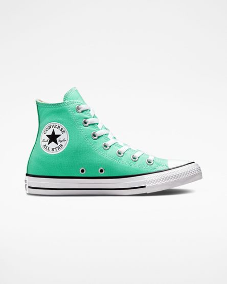 Men's Converse Chuck Taylor All Star Seasonal Color High Top Shoes Turquoise / White / Black | AU 3651CM